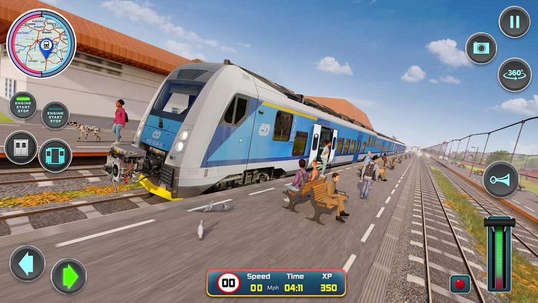 City Train Driver- Train Games banner