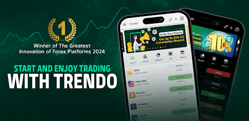 Trendo: Forex Trading Broker Screenshot 1 - AppWisp.com