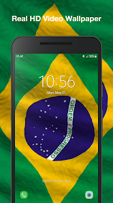 Screenshot 4 Bandera de Brasil Fondo android