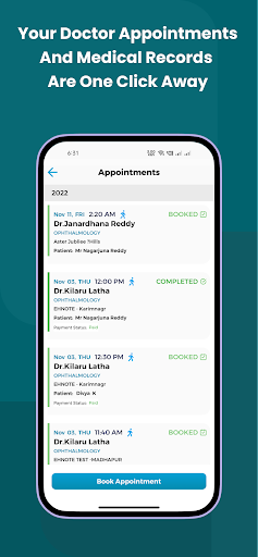 Android application EHNOTE Care screenshort