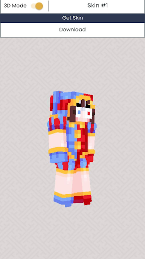 Android application Clown Circus Pom Mod Skin MCPE screenshort