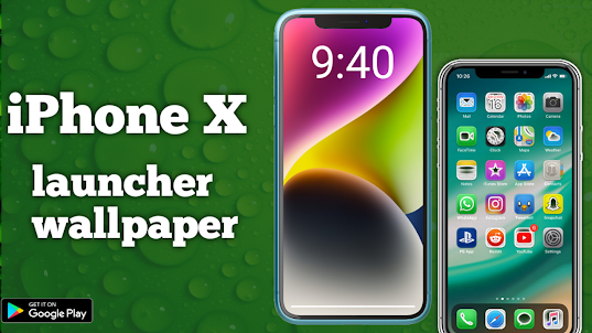 I phone X Launcher, Wallpaper