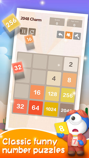 2048 Charm: Classic & Free, Number Puzzle Game  screenshots 4