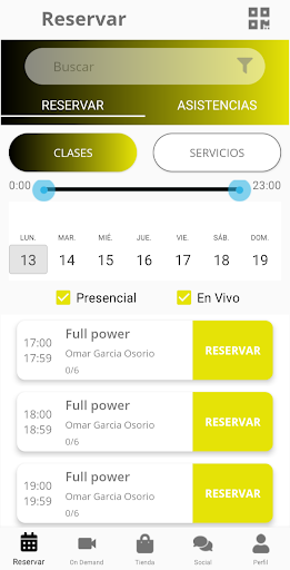 Android application Full power center screenshort