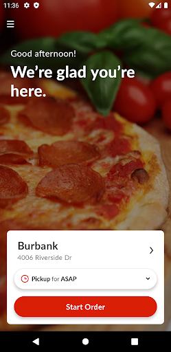 Renos Pizzeria Screen 2
