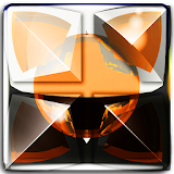Next Launcher Theme orange sn icon