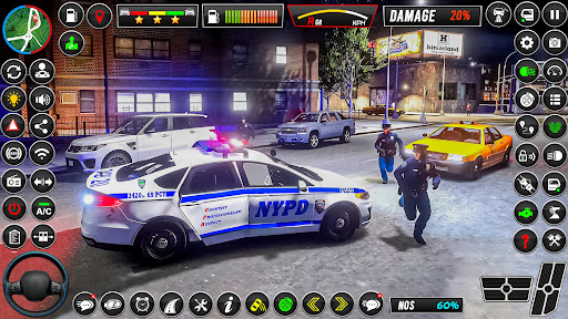 US Police Car Chase Police Sim screenshot 4