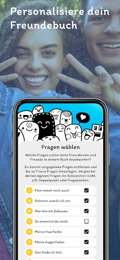 Freundebuch Screen 3
