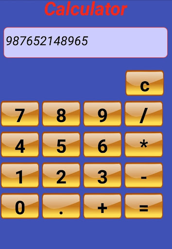 Calculator Screen 2