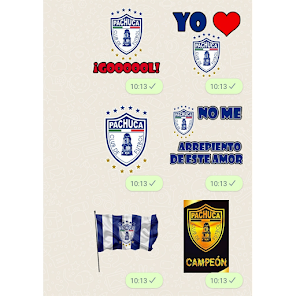 Imágen 7 Pachuca Stickers android