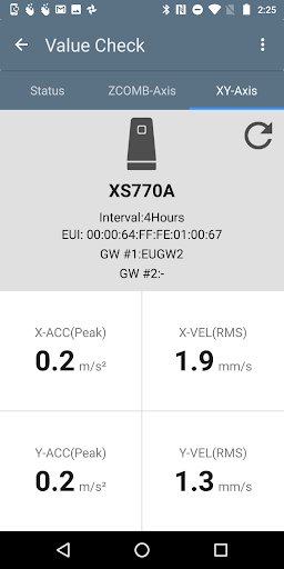 Sushi Sensor App Screen 3