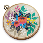 Cover Image of Download Cross Stitch Club — Color by Numbers with a Hoop 1.4.28 APK
