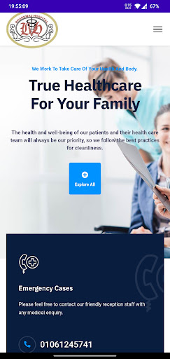 Android application Bhardwaj Hospitals screenshort