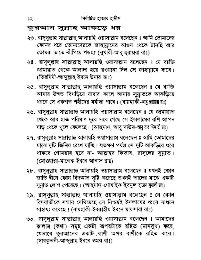 নির্বাচিত হাজার হাদীস Screen 3
