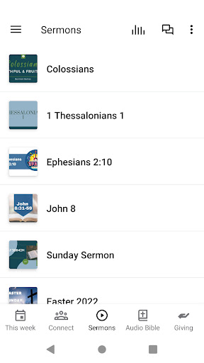 Chehalem Valley Baptist Church Screen 3