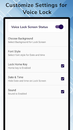 Voice Lock  Smart Screen Lock