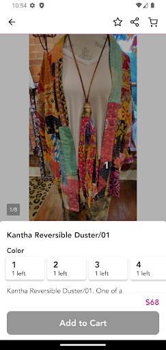 Screenshot of Ginsey Rose Boutique