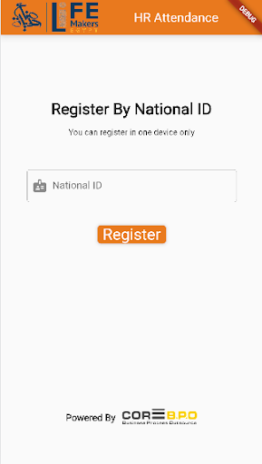 Android application LifeMakers Attendance screenshort