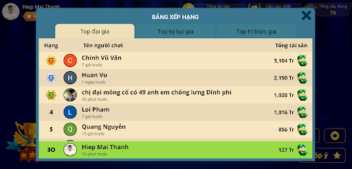 Đi Tìm Triệu Phú - Đọc Câu Hỏi Screen 2