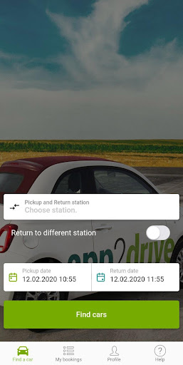 Android application app2drive screenshort