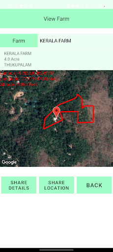 Android application Track My Farms screenshort