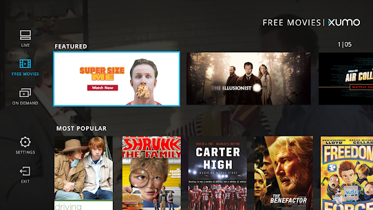 Free XUMO for Android TV  Free TV shows  Movies Download 4