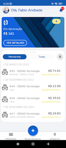 Android application iGestor - Minhas Despesas screenshort