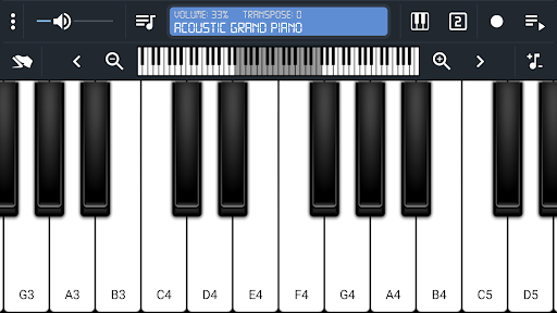 Android application Cozyme Piano screenshort