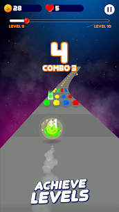 Space Road: color ball game Mod Apk 4