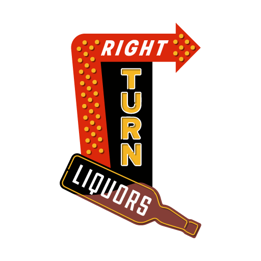 Right Turn Liquors logo