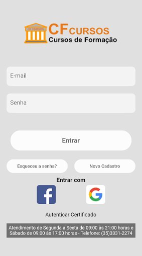 CF Cursos Online Screen 2
