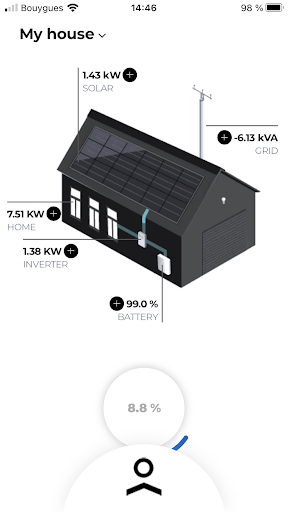 Android application Alma Solar screenshort
