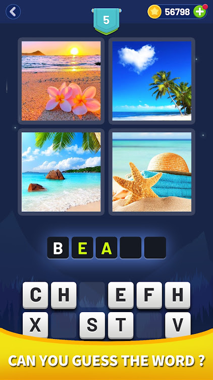 4 Pics Puzzles: guess word - 1.2.8 - (Android)