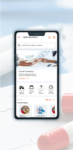 Android application Pharma Town screenshort