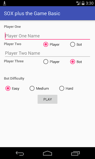 Android application SOX Plus the Game screenshort