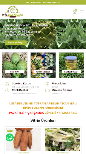 Urla Yeşil Ürünler Screen 3