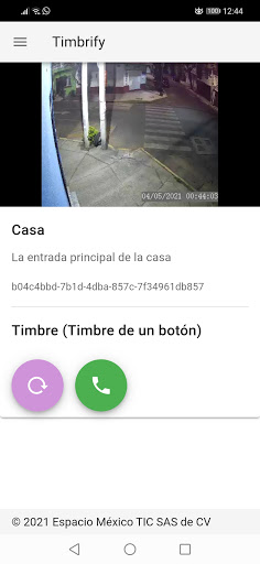 Android application Timbrify screenshort