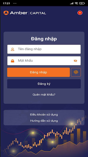 Android application Amber Capital screenshort