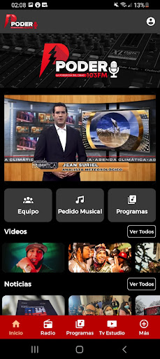 Poder103FM Screen 2