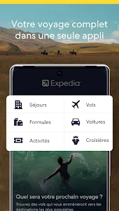 Expedia : vols et hôtels