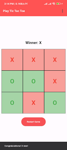 Tic Tac Toe 2 Player
