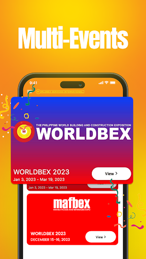 Android application WSI Exhibitor screenshort