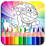 Coloring Book Dorae Cat icon