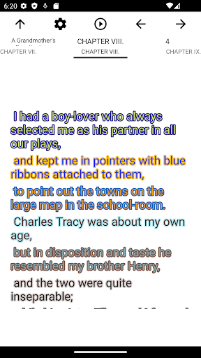 Book: Recollections Screen 3