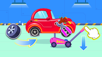 Game screenshot Дуду Ремонт машин Магазин apk download