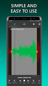 Captura de Pantalla 10 Audio Trimmer: Music, Ringtone android