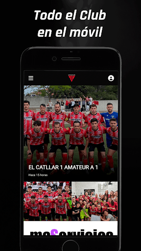 Android application Unión Deportiva Viladecans screenshort