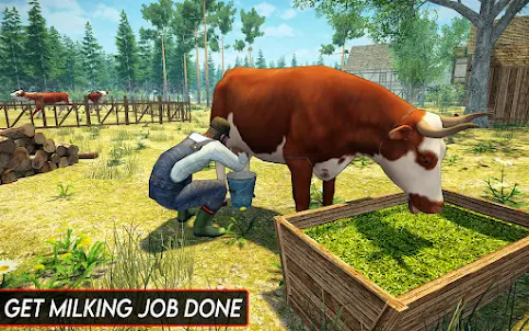 Jogo de simulador de fazenda