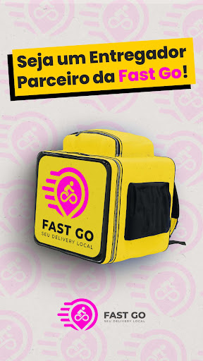 Android application Fast Go - Entregadores screenshort