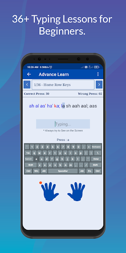 Typing Plus:English Typing App Screenshot 2 - AppWisp.com